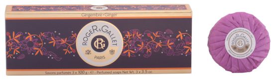 Gingembre Savons Parfum&eacute;e 3 x 100 Gr