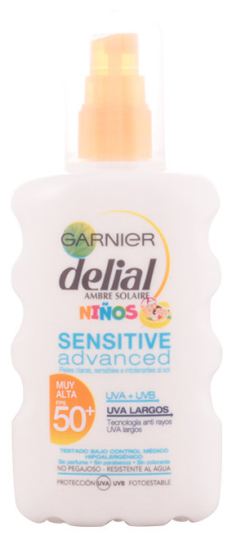 Delial Protective Spray for Children Sensitive Advanced Spf50 200 ml
