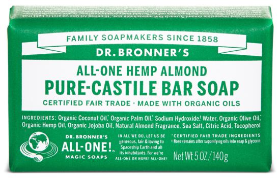 Dr. Bronner's Pure-Castile Soap Eucalyptus 140 Gr