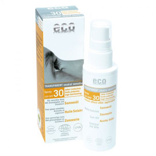 Sun Oil Spray SPF 30 Transparent Sunprotection &ndash; Mineral Sunscreen 50 ml