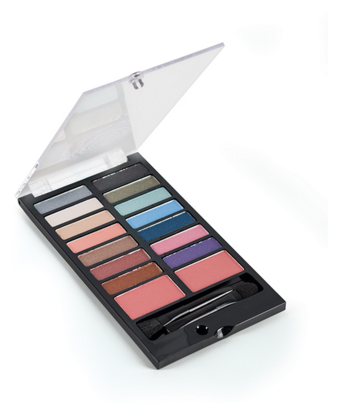 14 Shades Kit COSMETIC AND 2 Maquillajes