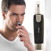 Nose and ear trimmer Cordless - Rubber handle TR-2587