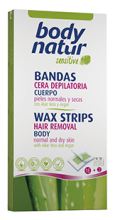 Depilatory Bands body Aloe Vera and Argan 16 pcs