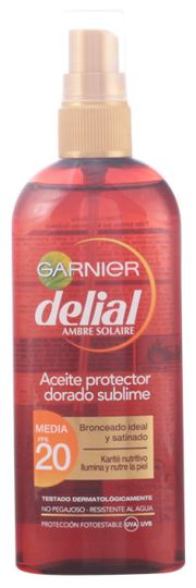 Garnier Delial Gold Protective Spray Oil SPF 10 150 ml