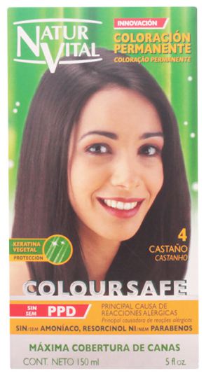 Naturaleza y Vida Coloursafe Dye Permanent four-Brown 150 ml