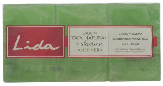 Hand Soap Glycerin and Aloe Vera 3 Units