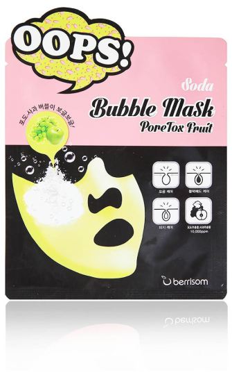 Face Mask Bubble Mask Poretox fruit