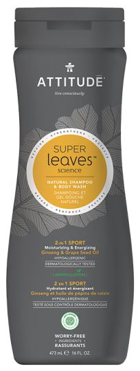 Super Leaves Men 2in1 Shampoo &amp; Body sports