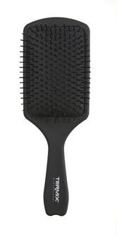 Racket Brush Black Polka Dots