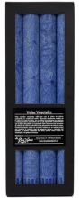 Cylindrical candles for candleholder Blue