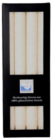 Cylindrical Candles for White Candlestick