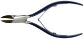 Nail Pliers Pro Blue 10 cm