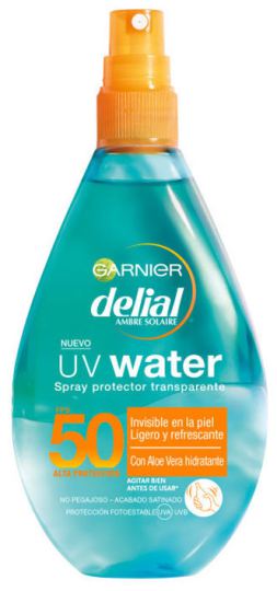 Delial Uv Water Spray Protector Transparent spf50 150 ml