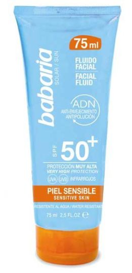 Solar Facial Sensitive Fluid and Atopica Fp50+ of 75ml