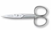 Straight Nail Scissors 4 "