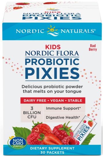 Probiotic Powder Children Nordic Flora Pixies 30 Packages