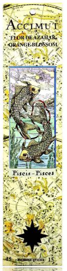 Pisces Stick Incense Flower Aza