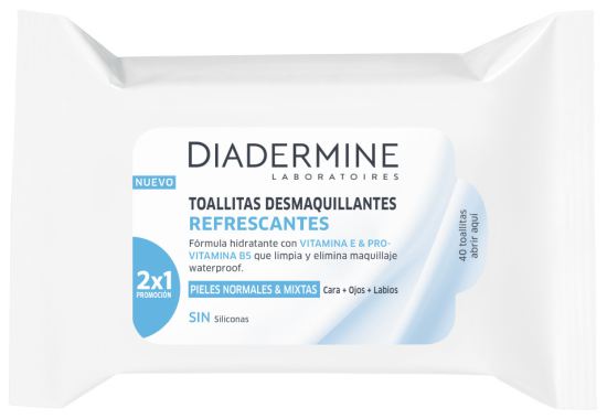 Make-up remover wipes 40 units Make-up remover wipes 40 units