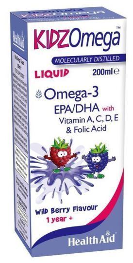 Kidz Omega Liquid 200Ml. Health Aid