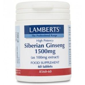 Siberian Ginseng 1,500 mg 60 Tablets