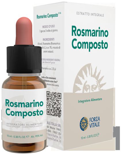 Compound Rosemary Lead Spagyric Metal 10 ml