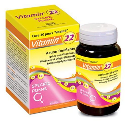 Vitamin 22 Women 60 Capsules
