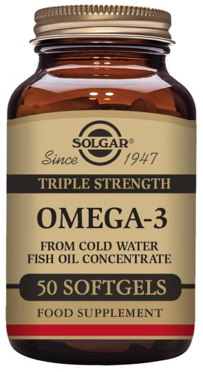 Solgar Triple Strength Omega-3 50 Softgels