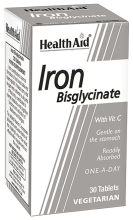 Iron Bisglycinate With Vitamin C 30 Tablets Iron Bisglycinate With Vitamin C 30 Tablets