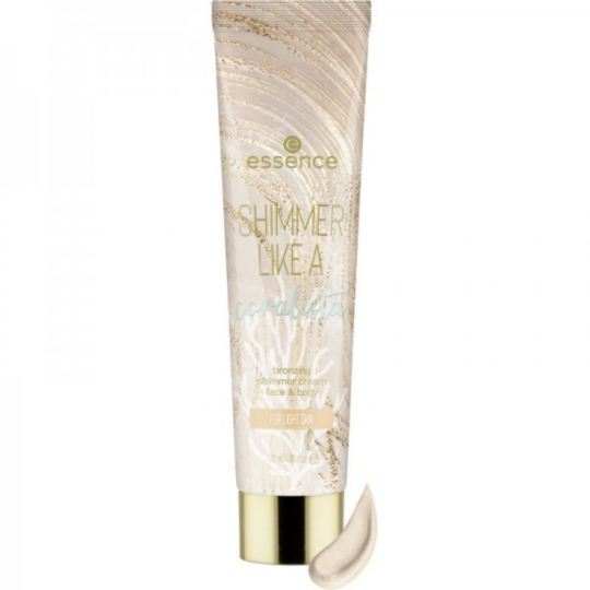 Essence Shimmer like a coralista Facial shine tanning cream 120 ml