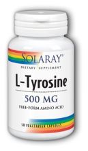 L-Tyrosine 500 Mg 50 Capsules