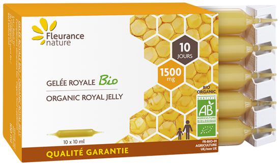 Fleurance Nature Royal Jelly Ampoules 1500 mg