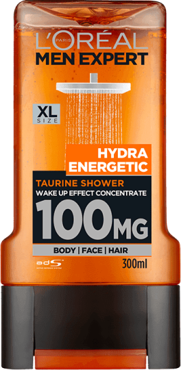 Men Expert Hydra Energetic shower gel 100 mg 300 ml