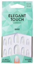 Bare Oval False Nails 48 pcs