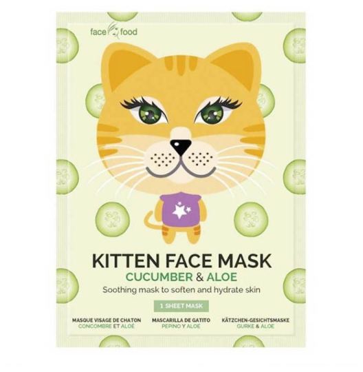 Cucumber & Aloe Cat Face Mask Cucumber & Aloe Cat Face Mask