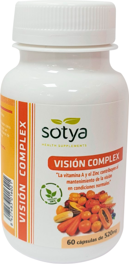 Vision Complex 60 capsules of 520 mg Vision Complex 60 capsules of 520 mg