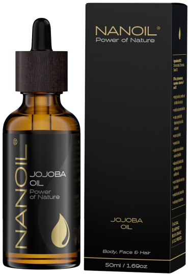 Nanoil Aceite de jojoba cuerpo, rostro y cabello 50 ml