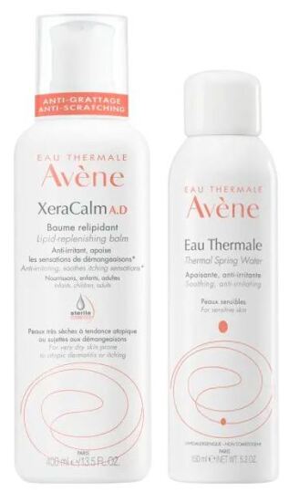 Av&egrave;ne XeraCalm A.D B&aacute;lsamo Relipidizante 400 ml + Agua Termal 150 ml